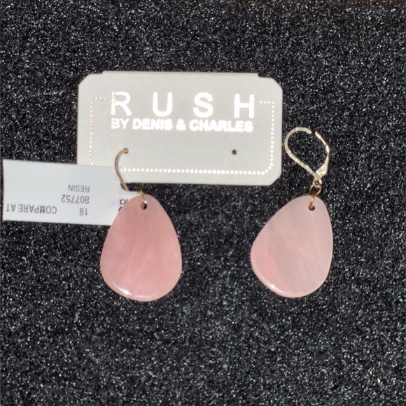 Rush by Denis & Charles Statement Necklace and Matching Earrings. Multi-Colored - Picture 4 of 5